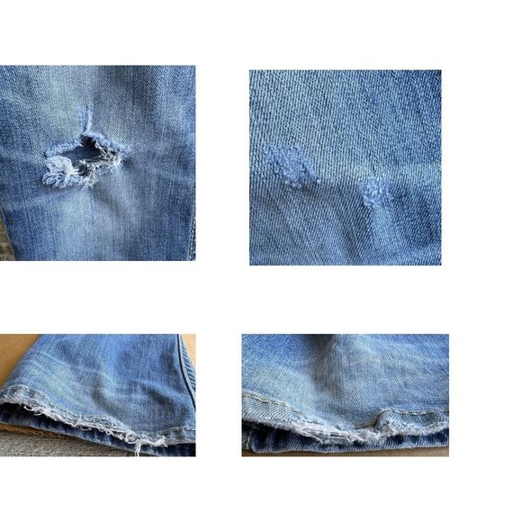 Miss Me Signature Boot Denim Jeans  29 Embellished Back Flap Pockets Dis… - Picture 12 of 12